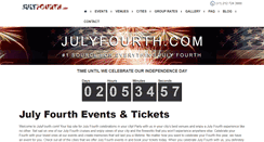 Desktop Screenshot of julyfourth.com