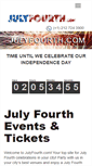 Mobile Screenshot of julyfourth.com